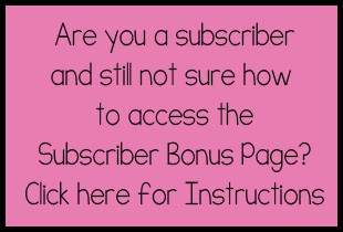 Subscriber Bonus Page Instructions