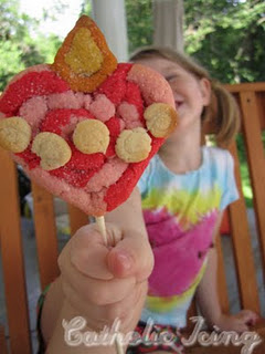 Edible Play-Doh Immaculate Heart Cookie