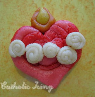 Immaculate Heart Cookie