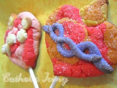 Edible Play-Doh Sacred and Immaculate Heart Cookies