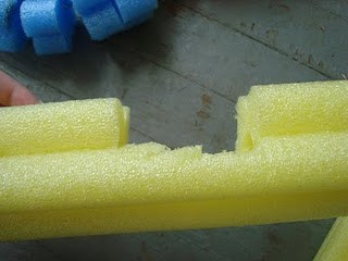 Chunk out of Pool Noodle
