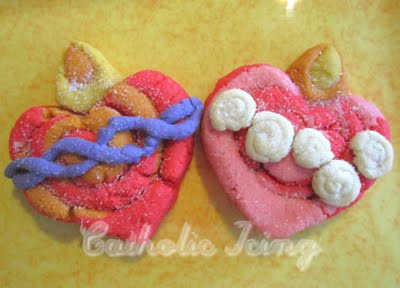 Edible Play-Doh Sacred and Immaculate Heart Cookies