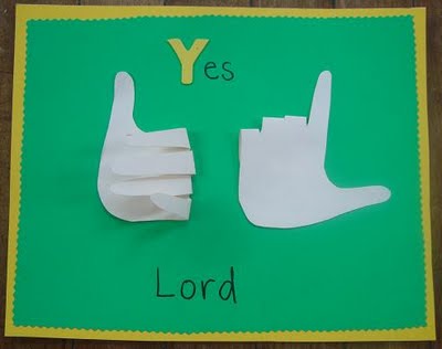 Yes Lord Hands Craft