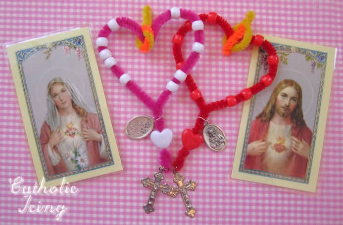 sacred immaculate heart rosary