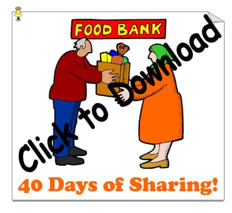 Food Bank 40 Days of Sharing
