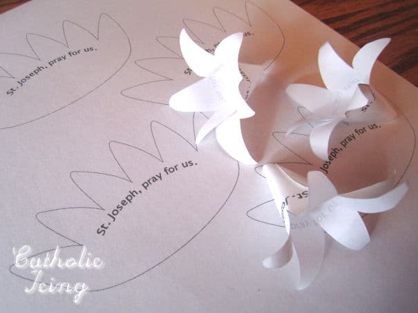 Paper Orchids Template