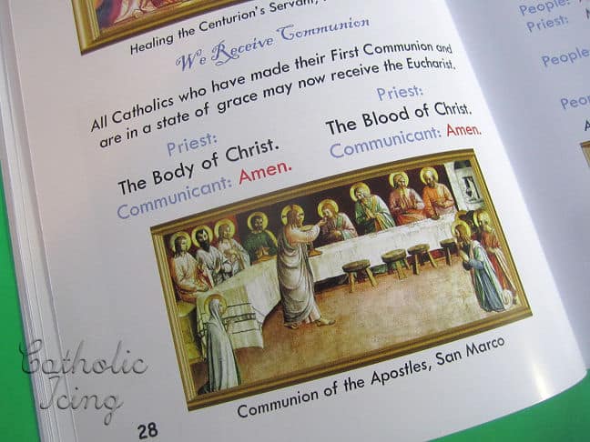 Mass Booklet Communion