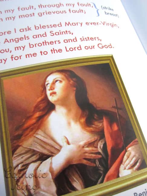 Mass Booklet Magdalene