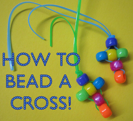 Craft Ideas Beads on How To Bead A Cross  Fun Christian Craft