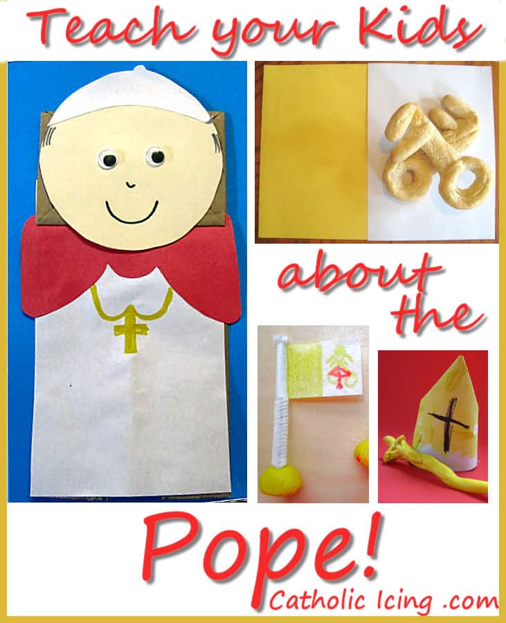 teach your kids about the pope