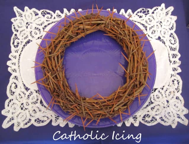crown of thorns for lent good deeds