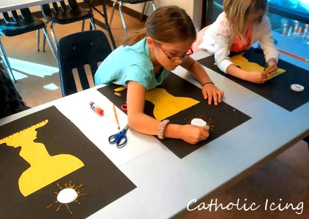 catholic children's craft for first communion