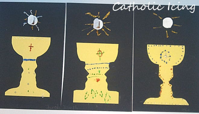 chalice craft for catholic kids