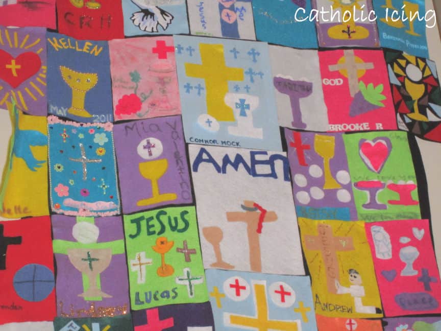 first communion banner examples