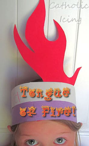 tongue of fire hat