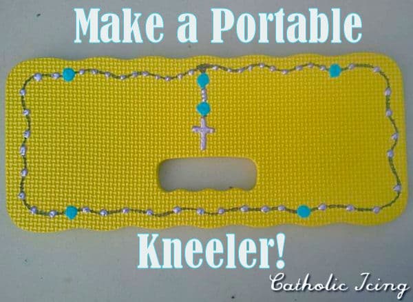 decorate a portable kneeler
