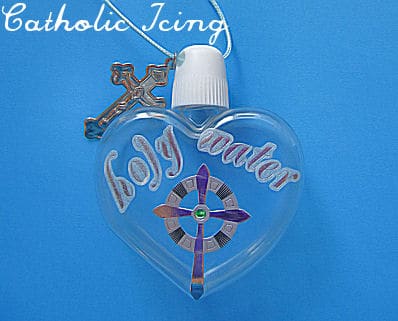 holy water bottle necklace craft for kids