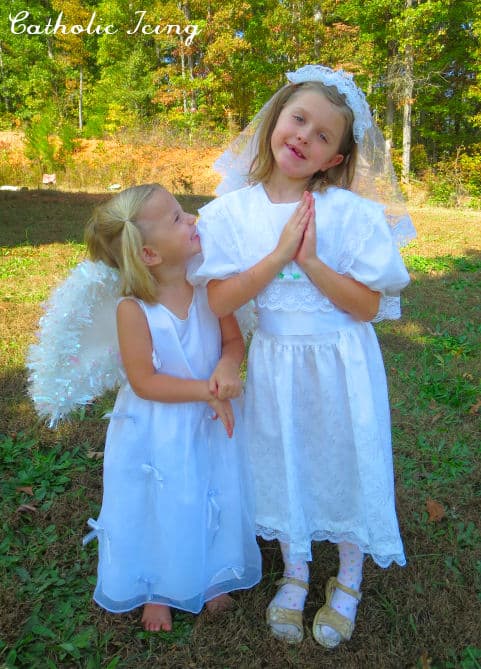 angel costumes for all saints day