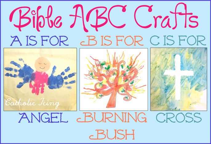 bible abc crafts for preschoolers