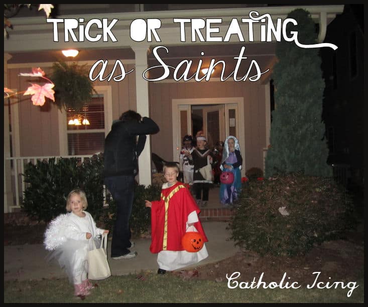 catholic trick or treating all saints day
