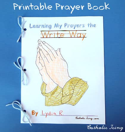 printable prayer book for catholic kids