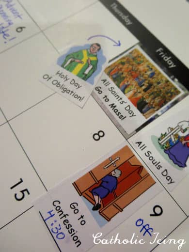 adding catholic events to your regular calendar printable
