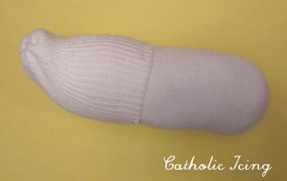 how to make a sock baby