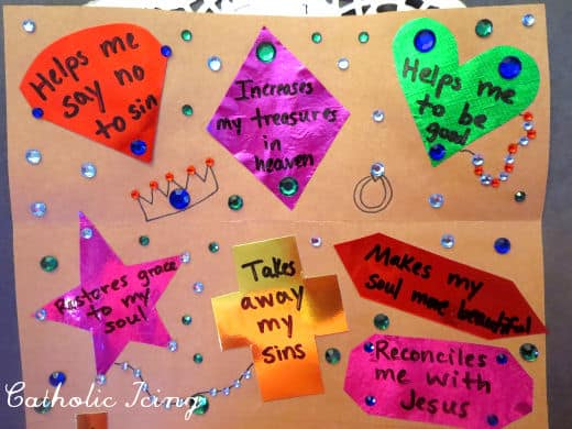 first confession craft for kids
