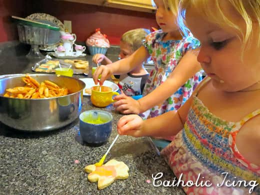 easy cookie decorating for kids