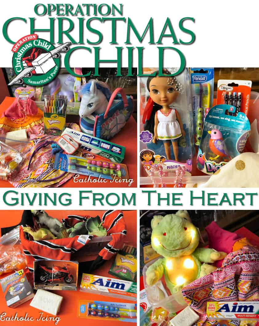 packing shoe boxes for operation christmas child