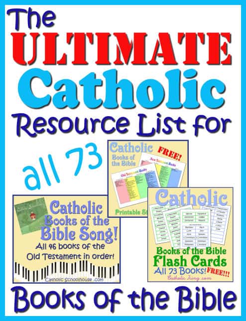 catholic books of the bible- the ultimate resource list