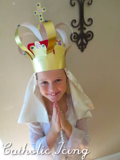 our lady of fatima costume for all saints day