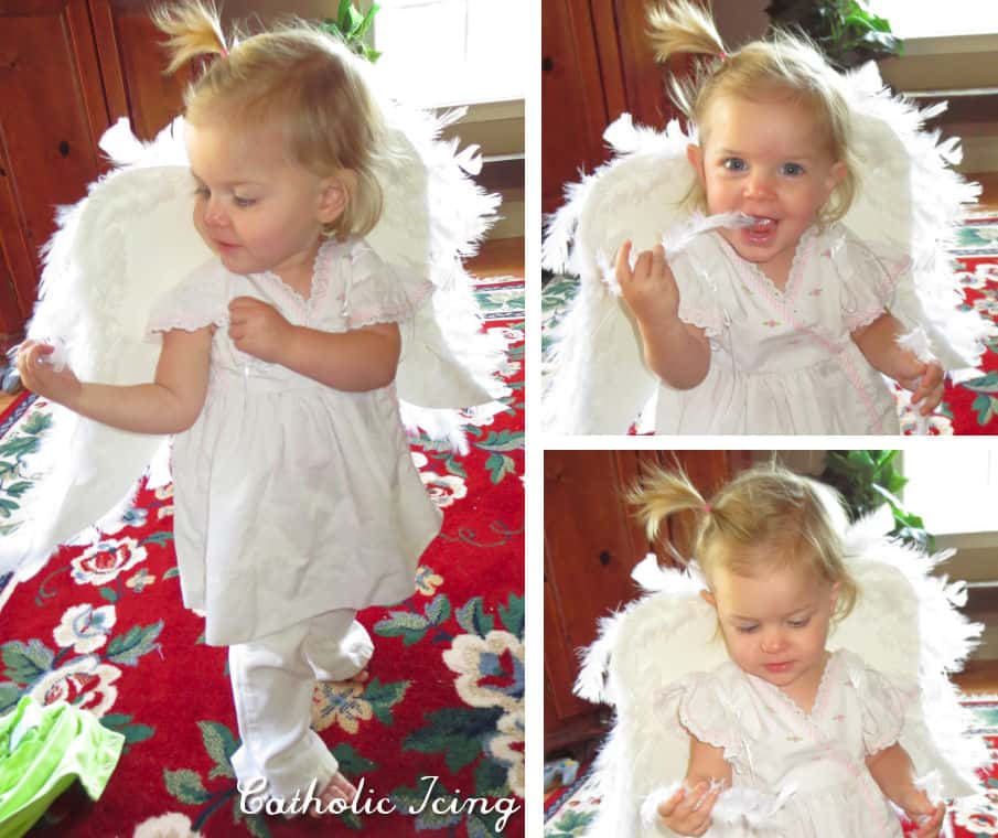angel costume for toddler